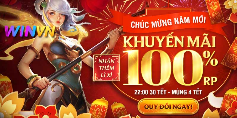 Khuyến mãi nạp lần đầu tặng thưởng 100% tại WinVN 2 Giới thiệu khuyến mãi nạp cho người mới