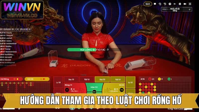 Khám Phá Chi Tiết Luật Chơi Rồng Hổ Chuẩn Nhất Từ A - Z 4 Quy trình tham gia chơi Rồng Hổ tại nhà cái Winvn
